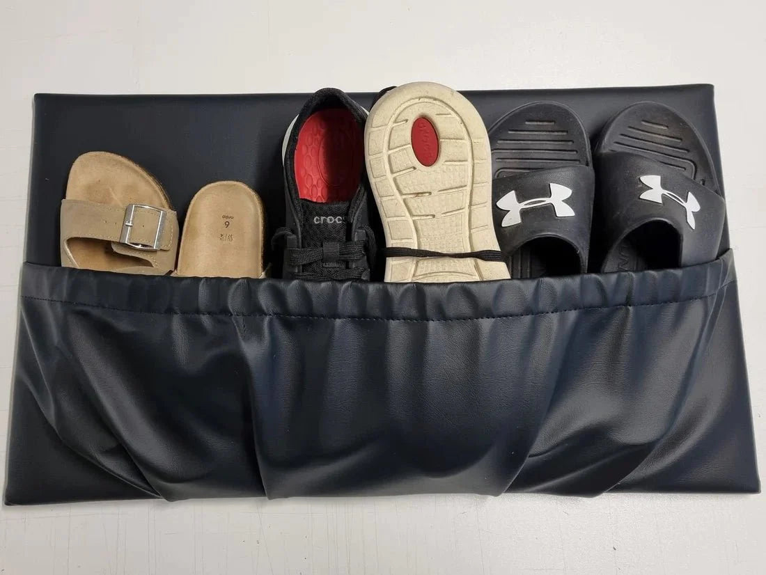 Australian Made Long Shoe Caravan Storage Pockets - AMD Touring