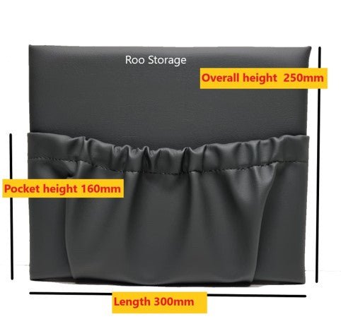 Australian Made Small Caravan Storage Pockets - AMD Touring