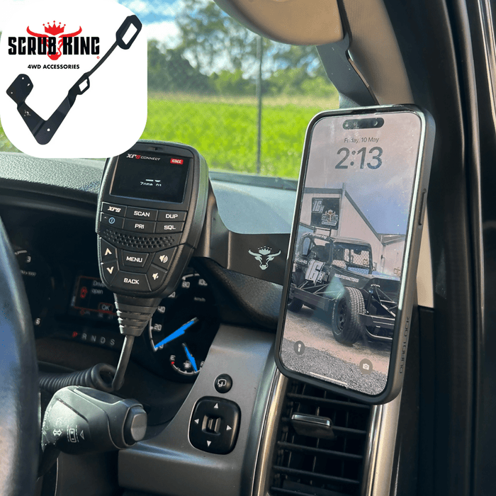 2012 - 2021 Ford Ranger Phone and UHF Mount - AMD Touring