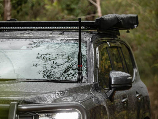 Bonnet Hinge Aerial Mount to suit Toyota LandCruiser LC300 - AMD Touring