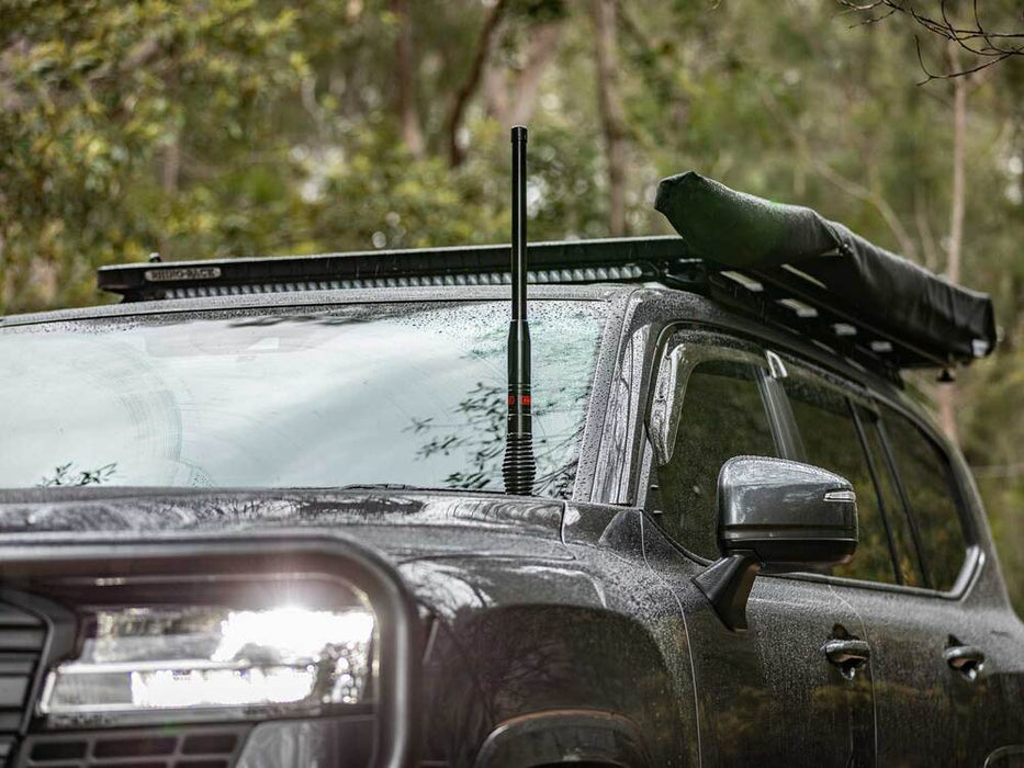 Bonnet Hinge Aerial Mount to suit Toyota LandCruiser LC300 - AMD Touring