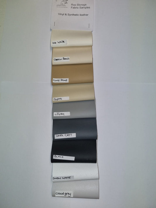 Order your Free Caravan Storage Pocket Colour Samples - AMD Touring