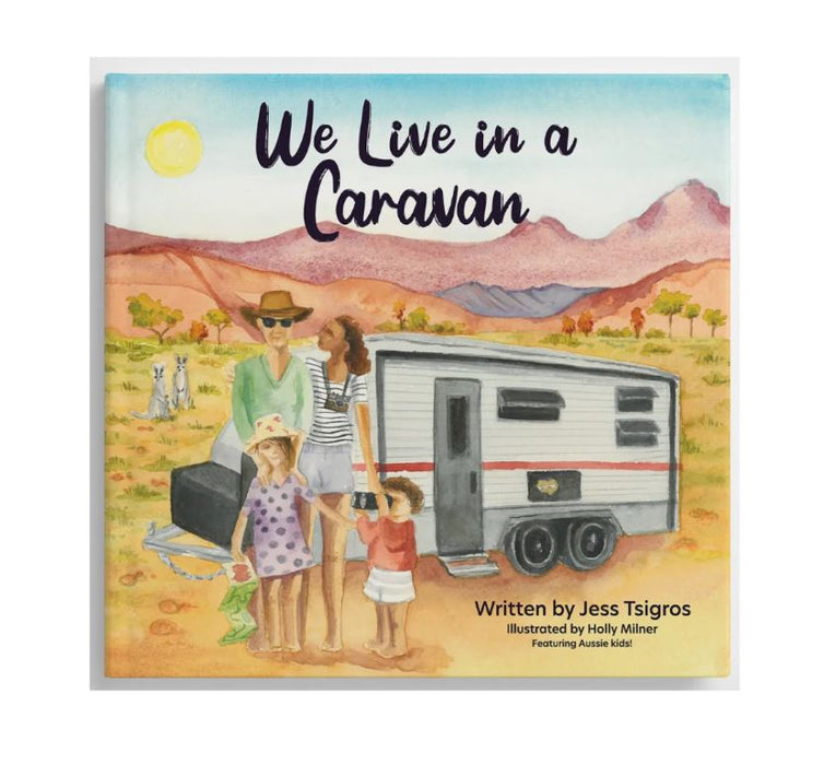 We Live In A Caravan | Children's Book - AMD Touring