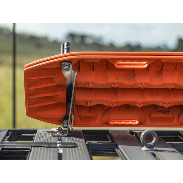 Angled Wind Deflector Maxtrax Mounts to suit Rhino-Rack Pioneer Platform - AMD Touring