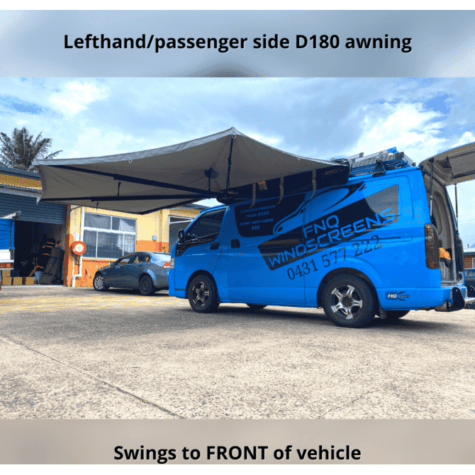 Destination 4wd D180 Free standing awning with extendable arms - AMD Touring