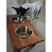 Elevated Dog Feeding Station Small Flat Pack Free Engraving - AMD Touring