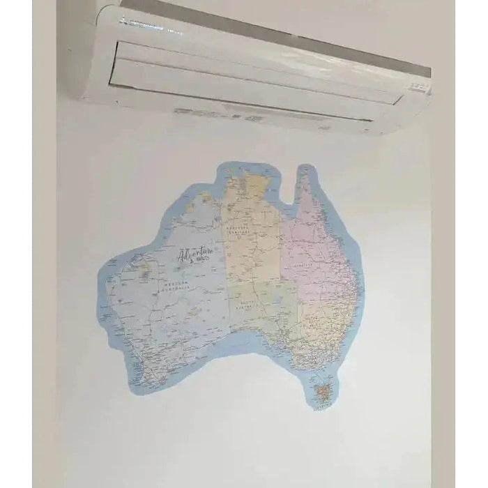 Map of Australia Sticker - EXTRA LARGE UV Outdoors OR Fabric - AMD Touring