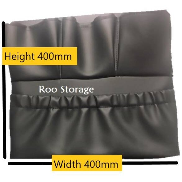 Marine Vinyl Short Multi Pocket 400mm x 400mm Caravan Storage Pocket - AMD Touring