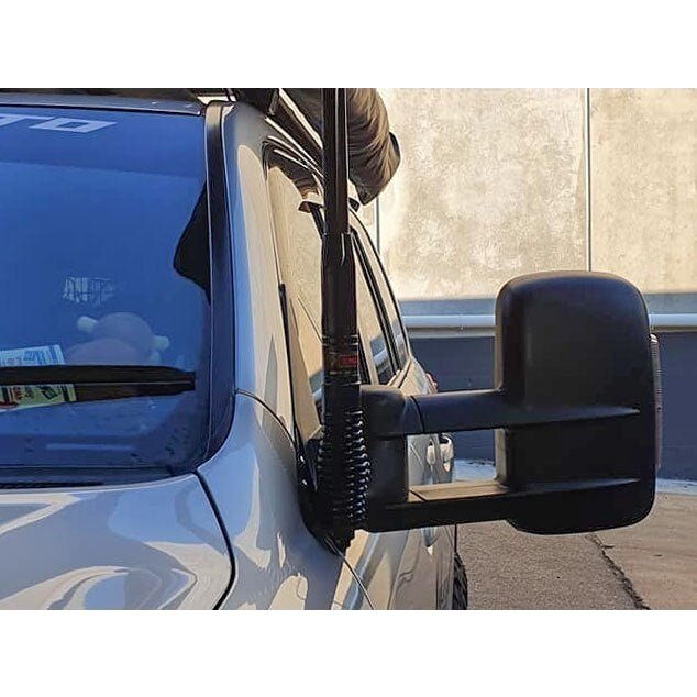 Side Mirror Aerial Mount to suit Toyota LandCruiser LC200 - AMD Touring