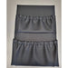 Australian Made Synthetic leather, Double Pocket, 300mm x 450mm Caravan Storage Pocket - AMD Touring